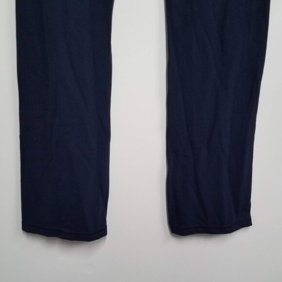 Athleta Elation Straight Leg Pants Blue Womens Large Petite L/P Stretch Athletic - Picture 5 of 6